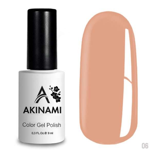 Гель-лак Akinami 006 Caramel, 9мл