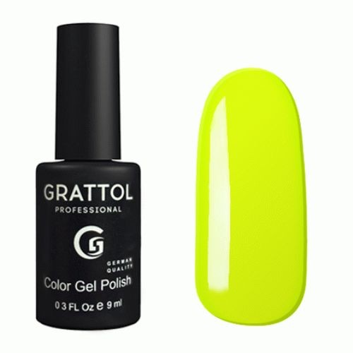 Гель-лак Grattol GTC036 Lemon, 9мл