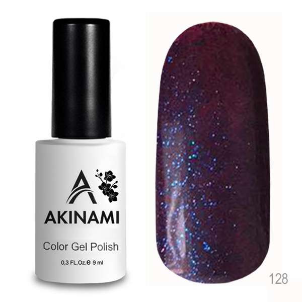 Гель-лак Akinami 128 Purple Fairy, 9мл