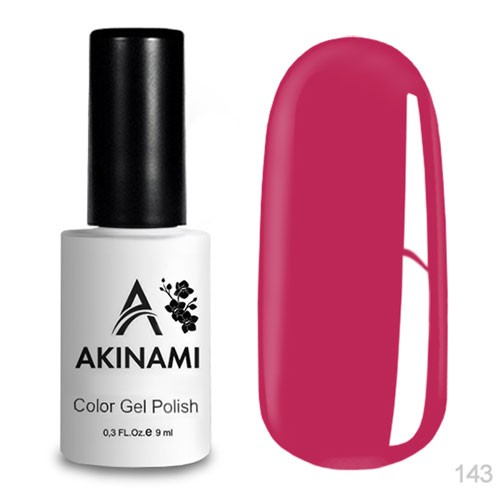 Гель-лак Akinami 143 Strawberry Jam, 9мл
