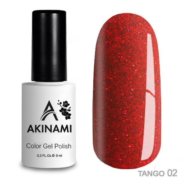 Гель-лак  Akinami Color Gel Polish Tango 02, 9мл