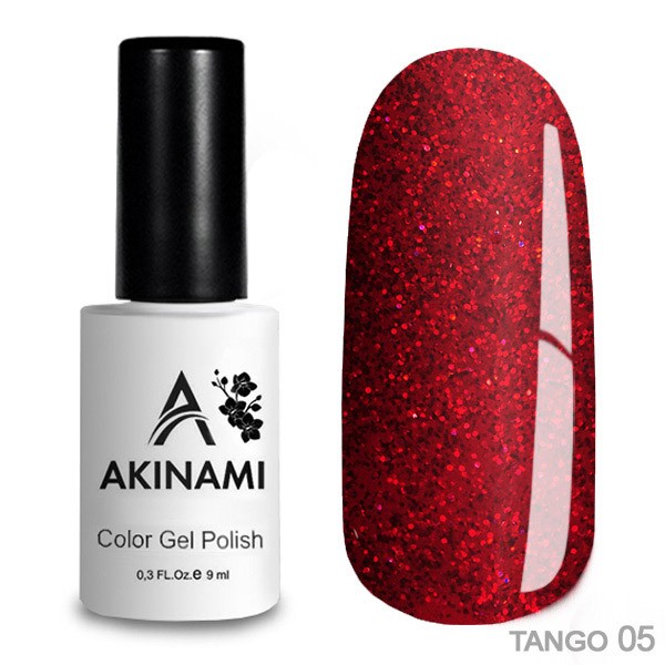Гель-лак  Akinami Color Gel Polish Tango 05, 9мл