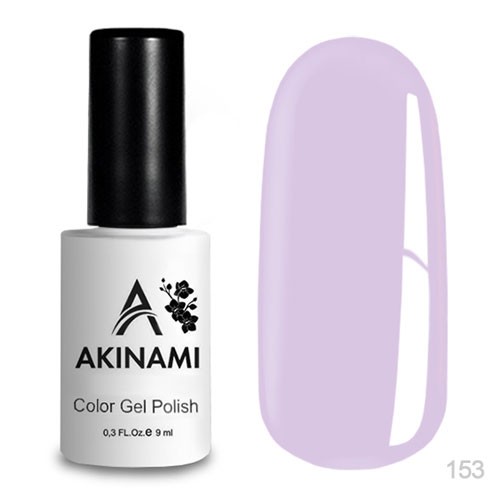 Гель-лак Akinami 153 Pale Violet, 9мл