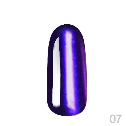 Втирка зеркальная Grattol Mirror Powder 07 Violet (1,1г)