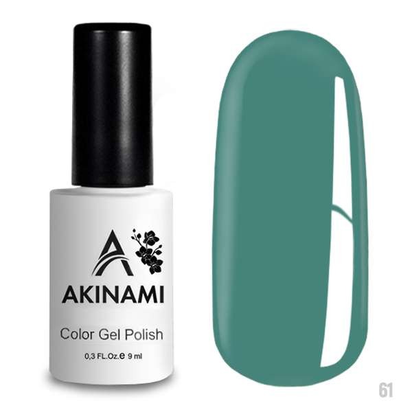 Гель-лак Akinami 061 Aquamarine, 9мл