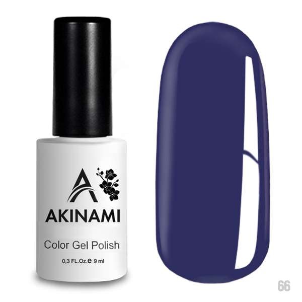 Гель-лак Akinami 066 Dark Lilac, 9мл