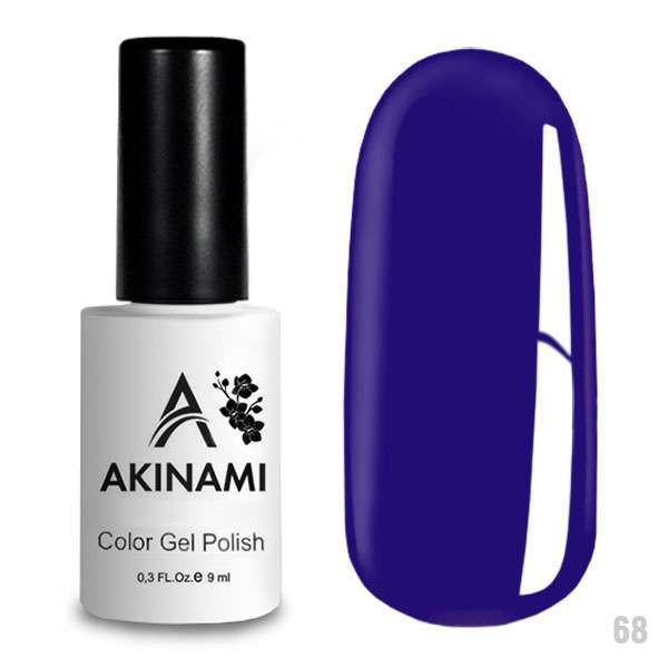Гель-лак Akinami 068 Ultramarine, 9мл