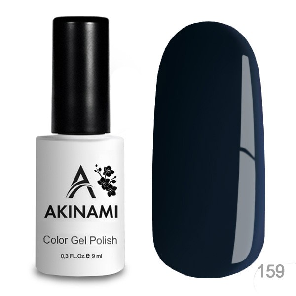 Гель-лак Akinami 159 Noir, 9мл