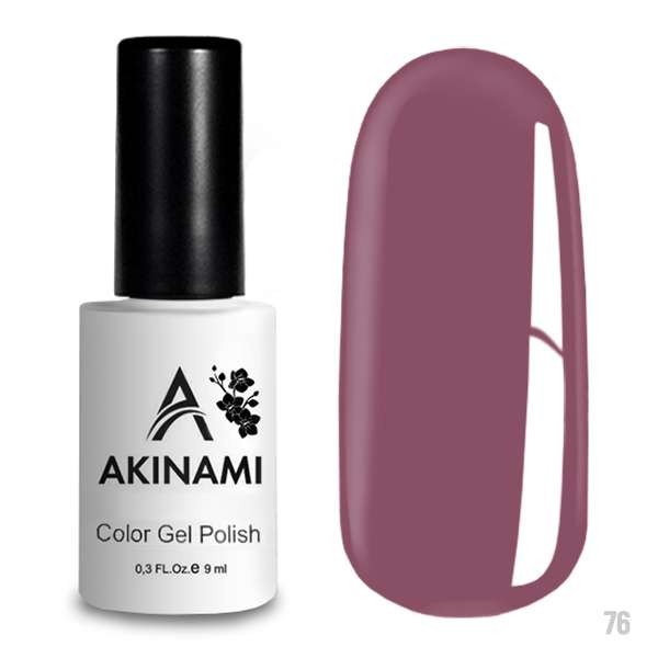 Гель-лак Akinami 076 Pink Violet, 9мл