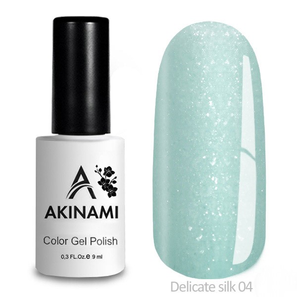 Гель-лак  Akinami Color Gel Polish Delicate Silk 04, 9мл