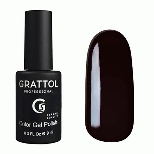 Гель-лак Grattol GTC097 Rouge Noir, 9мл