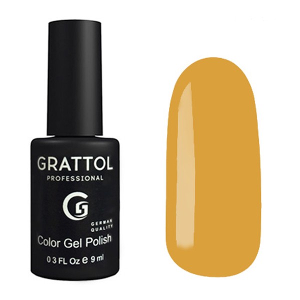 Гель-лак Grattol GTC183 Yellow Orange, 9мл