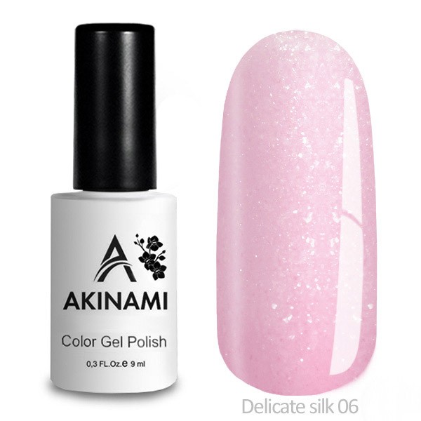 Гель-лак  Akinami Color Gel Polish Delicate Silk 06, 9мл