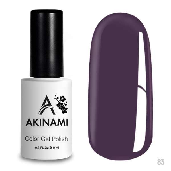 Гель-лак Akinami 083 Dusty Purple, 9мл