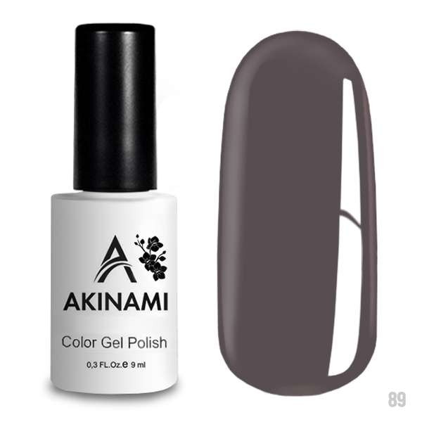 Гель-лак Akinami 089 Platinum Gray, 9мл