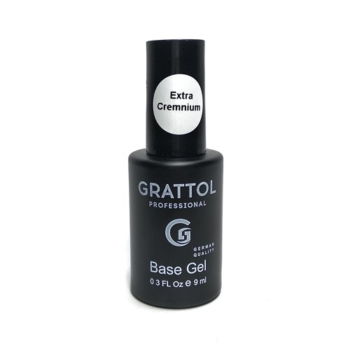 Каучуковая-экстрагустая-база-для-гель-лака-Grattol-Rubber-Base-Gel-EXTRA-Cremnium,-9мл