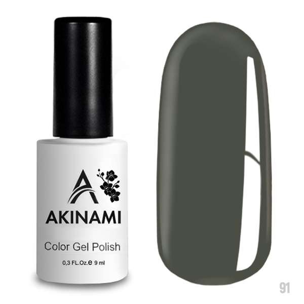 Гель-лак Akinami 091 Aluminum, 9мл