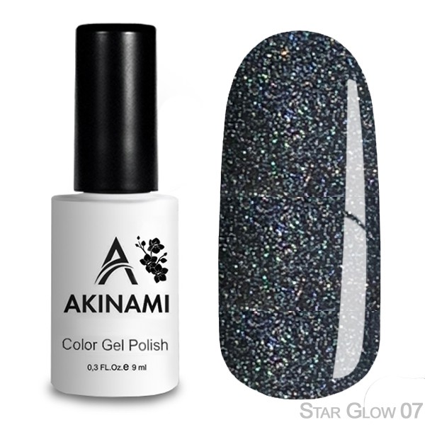 Гель-лак Akinami Star Glow 07, 9 мл